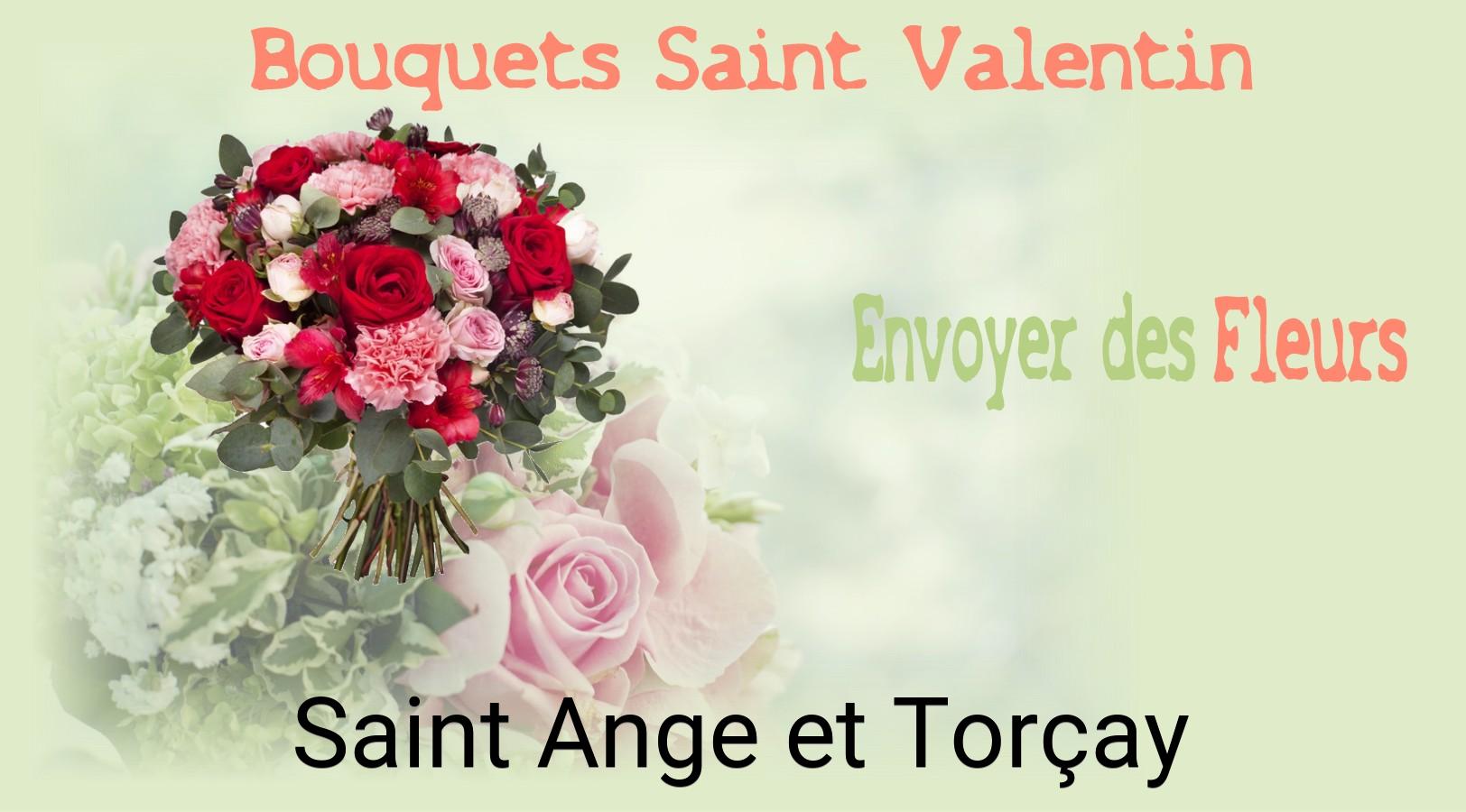 Roses de Saint-Valentin livrées à Saint-Ange-et-Torçay